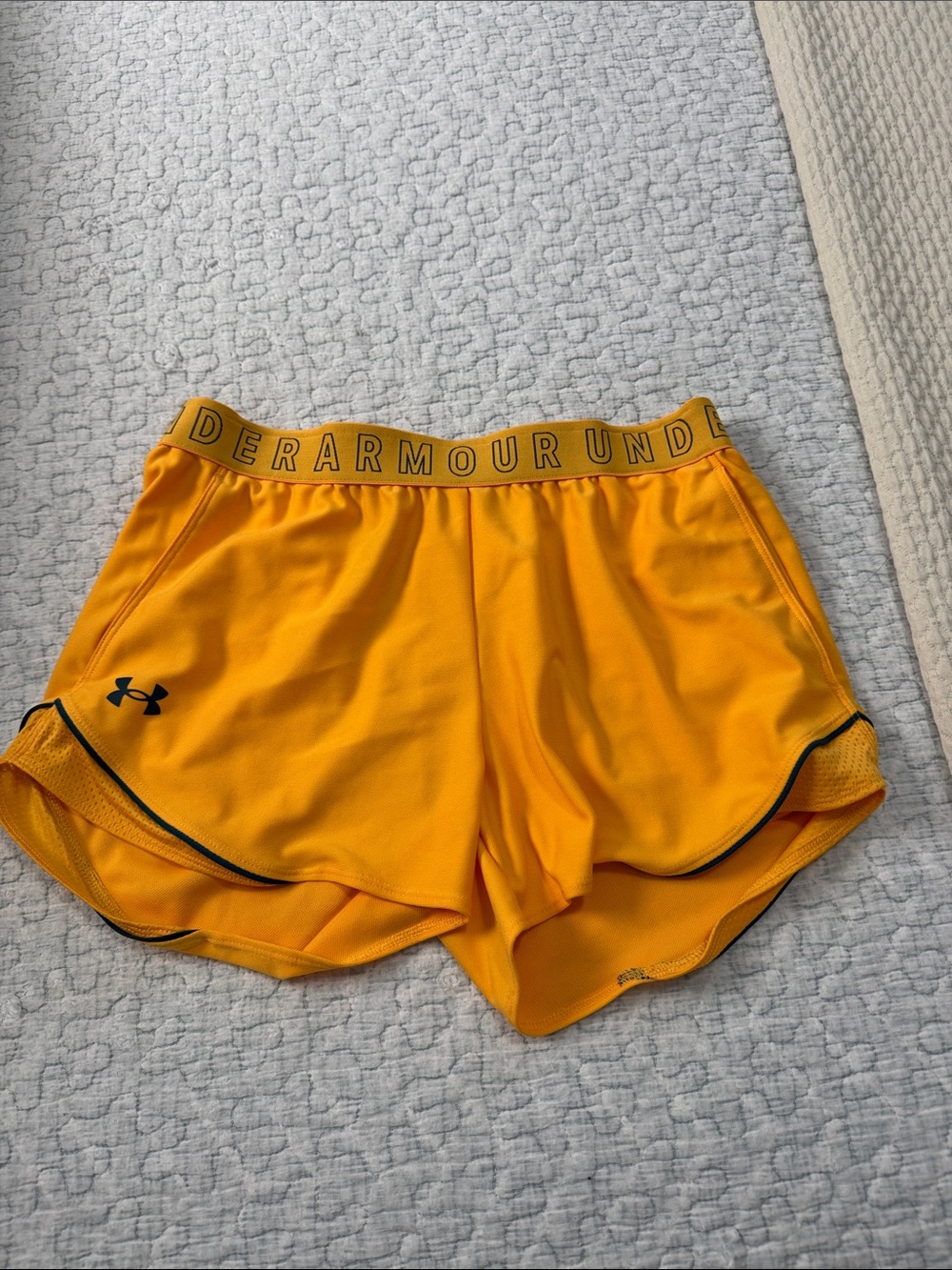 Under Armour Women’s Golden Yellow Athletic Shorts